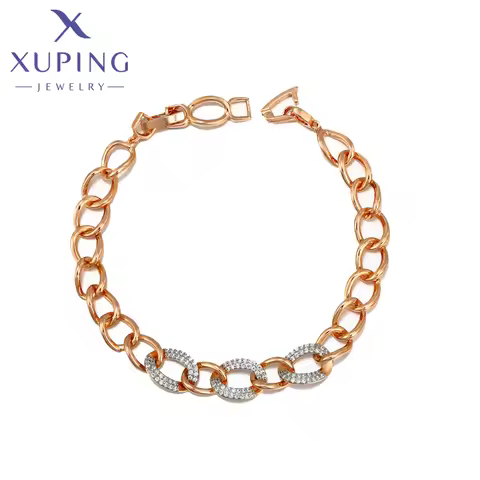 Xuping Jewelry Fashion New Arrival Gold Color Women's Bracelet X000019925
