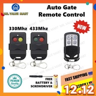 Autogate Remote Control SMC5326 8DIP Switch 330MHz 433MHz Auto Gate door remove control Transmitter Wireless 自动门遥控器
