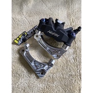 Nissin africa Brembo m4 Brembo m50 Caliper Bracket for scoopy 260mm disc varioBEAT