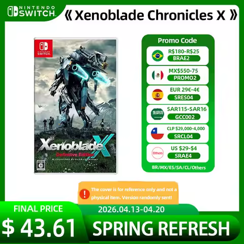 Xenoblade Chronicles X Definitive Edition Nintendo Switch Game Deals Physical for Nintendo Switch OL