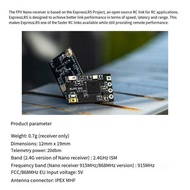 Nano ELRS RX Receiver Expresslrs FPV Receiver For RC Racing Drone