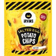 Irvins Salted Egg Potato Chips 80g 210g Kerepek Kentang Telur Masin halal 咸蛋薯片