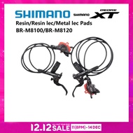 SHIMANO DEORE XT M8100 Brake 2 Postion Hydraulic Disc Brake M8120 Brake 4 Piston For MTB Brake Lever