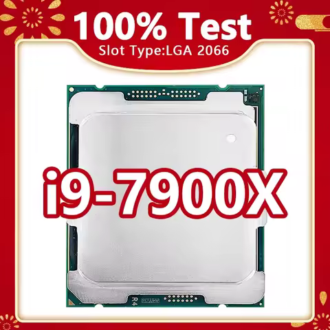 i9...7900X SR3L2 10 Cores 20 Threads 3.3GHz 13.75MB 140W LGA2066 For Desktop X299 motherboard i9 790