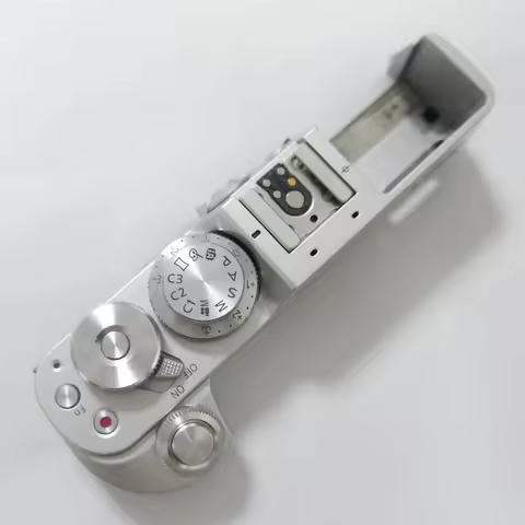 Repair Parts For Panasonic Lumix DMC-GX8 GX8 Top Cover Top Cover Unit Mode Dial Shutter Button（Silve