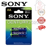 SONY Alkaline AA Batteries LR6 1.5V 2pcs/pack