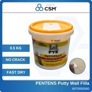 PYE 500g 1500G Wall Putty Filler Skim Instant Filla for Interior &amp; Exterior Dinding Batu Plaster Partition Wall Filla