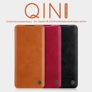 小米 Xiaomi CC9 Pro / Note 10 Pro / Note 10 - Nillkin 秦系列 可插卡 翻蓋保護殼 翻頁皮套 Qin Flip Leather Case