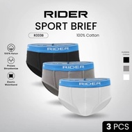 ( 3pc ) CD Rider R-333.B B B B B | Rider Men's Sport Briefs - Kshop