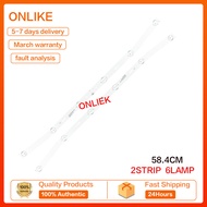 TOSHIBA 32 INCH LED TV BACKLIGHT ( LAMPU TV ) 32L3650