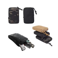 BG040 1000D Rectangular Outdoor Multifunctional Card Holder/Coin Storage Bag/Mini EDC Tool Pouch EDC