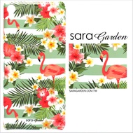 【Sara Garden】客製化 手機殼 SONY XA2 Ultra 扶桑花紅鶴 手工 保護殼 硬殼