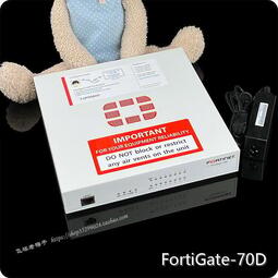 實驗零件FortiGate 70D Fortinet飛塔防火墻 14個千兆內網口 支持60人上網