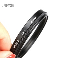 Jnfysg Andoer 49 mm Digital Slim CPL Circular Polarising Filter Glass for Canon Nikon Sony DSLR Came
