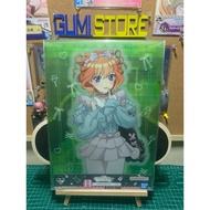 Nakano Yotsuba The Quintessential Quintuplets (1 Set 2 File) : L Shaped File A4 size file plastic cl