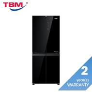 [Klang Valley Delivery Only] Haier HRF-IM480MG(B) 4 Doors Fridge G510L Twin Inverter Black