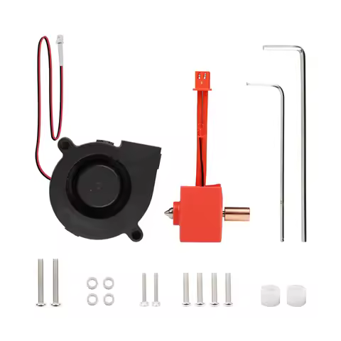 CREALITY 3D New High Flow 5015 Cooling Fan Kit Upgrade for Ender-3 V2/Ender-3 S1/Ender-3 S1Pro Print