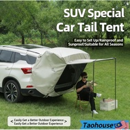 SUV Special Car Tail Tent Camping Tent SUV Cabana Tent With Awning Shade Large Space Wide Vision Tea