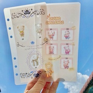 6 pcs Saving $500 A6 Cash Envelope @ Cute Bear