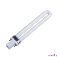 4Pcs/Set 9W U-shaped 365nm Lamp Bulb Tube for Nail Art Dryer UV Lamp Light[sneaky]