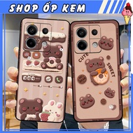 Xiaomi Redmi Note 13, Note 13 Pro 4G / 5G Phone Case, Note 13 Pro+ 5G Printed With cute cute Bear Image
