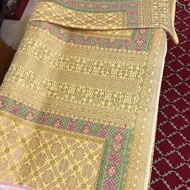 Dijual Songket Bunga Tembaga Limar 3 Negeri Original Diskon