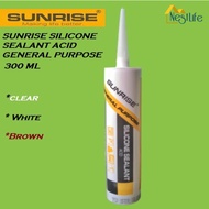 SUNRISE Silicone Sealant Black White Clear General All Purpose Sealant