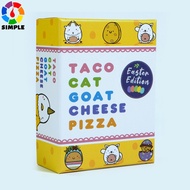 Taco Cat Goat Cheese Pizza - Easter Edition Card Game