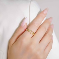 Clearance Sale I Love You Forever Ring For Girlfriend Couple Ring For Her Heart Ring For Wife