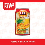 Lee Pineapple Juice (325ml x 24)