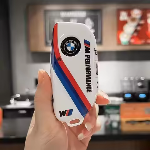 Sport Style Car Smart Key Case Cover Shell For BMW M X1 U11 X7 X5 G05 LCI I7 IX XM Series 7 740Li U0