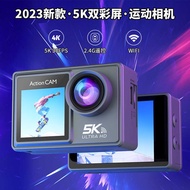 New Style C6M/C6S/C6A HD 5K Front Rear Dual Color Screen Outdoor Sports Camera 2.4G Remote Control W