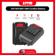 ATSSB 24V/36V/88V/188V/288V BATTERY ONLY Electric Cordless Chainsaw Grass Trimmer Cordless Drill Bat