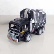 Police Truck Toy - Children's Police Personnel Transport Truck Car