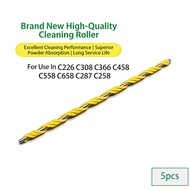 5pcs DR-313 DR-214 DR-316 Sponge Cleaning Roller for Konica Minotla C258 C308 C368 C458 C558 C658 C2