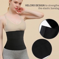 [Ready Stock] Elastic Waist Belt Yoga Abdomen Belt Ladies Bondage Belt Extended Waist Trainer Shaping Gathering Seamless