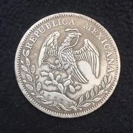 Silver Dollar Silver Dollar Silver Dollar 3.114.4cm Coin Eagle Ocean Left Right Silver Coin Collecti
