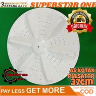 pulsator mesin cuci aqua as kotak 37cm