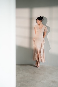 Firrr-Ila Dress- ชุดใส่เที่ยว ชุดออกงาน ชุดเพื่อนเจ้าสาว