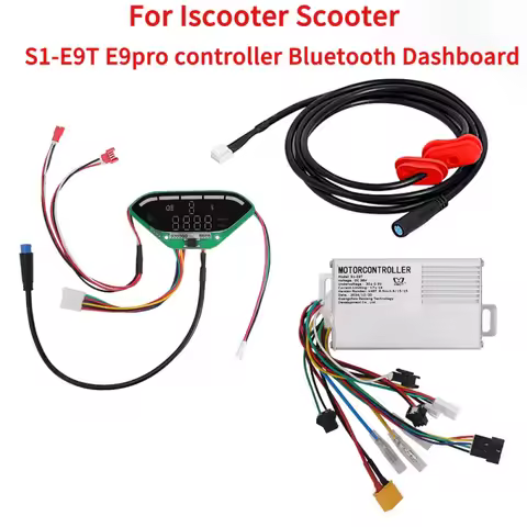 S1-E9T E9pro controller Bluetooth Dashboard Communication Line Iscooter Replacement Parts For Iscoot