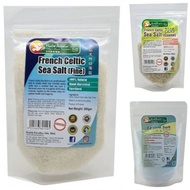 Health Paradise Natural Salts – Celtic Fine, Celtic Coarse, Organic Epsom Salt [ORGANIC]