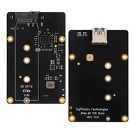 For 4 Expansion Board X872 V2.0 USB 3.0 to M. 2 NVMe SSD with Enhanced Data Transfer Shield