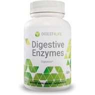 4Life Digest4Life Digestive Enzyme Supplement 90 Capsules | Amylase, Protease, Lipase, Alpha-Galacto