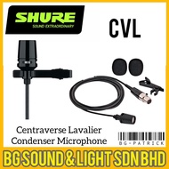 SHURE CVL Centraverse Lavalier Condenser Microphone | Lapel Mic | C-V-L | SHURE | LAVALIER | LAPEL