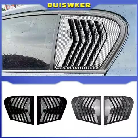 Car Styling Rear Window Louvers 116i 116d 118i 120i 120d 125i 2011-2019 Rear Triangle Window Shade S