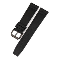 Canvas nylon strap substitute IWC Pilot Mark 16 18 woven 20|21|22MM men's watch strap