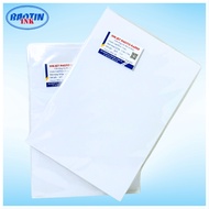 Card Printing Paper - Couche Matte (Matte) 160gm - 2-sided printing - A4 size for inkjet printers