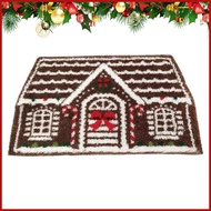 Gingerbread House Rug 23.6x35.4inch Cute Soft Festive Non Slip Christmas Decor Winter Kitchen Bath O