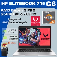 HP EliteBook 745 G6 Ryzen 5 PRO 3500U | Radeon Vega 8 | GTA V Valorant LoL Dota 2 | Student Office M