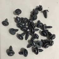 1Pcs Skru SCREW coverset rxz / CATALYZER / 125zr (GREEN)